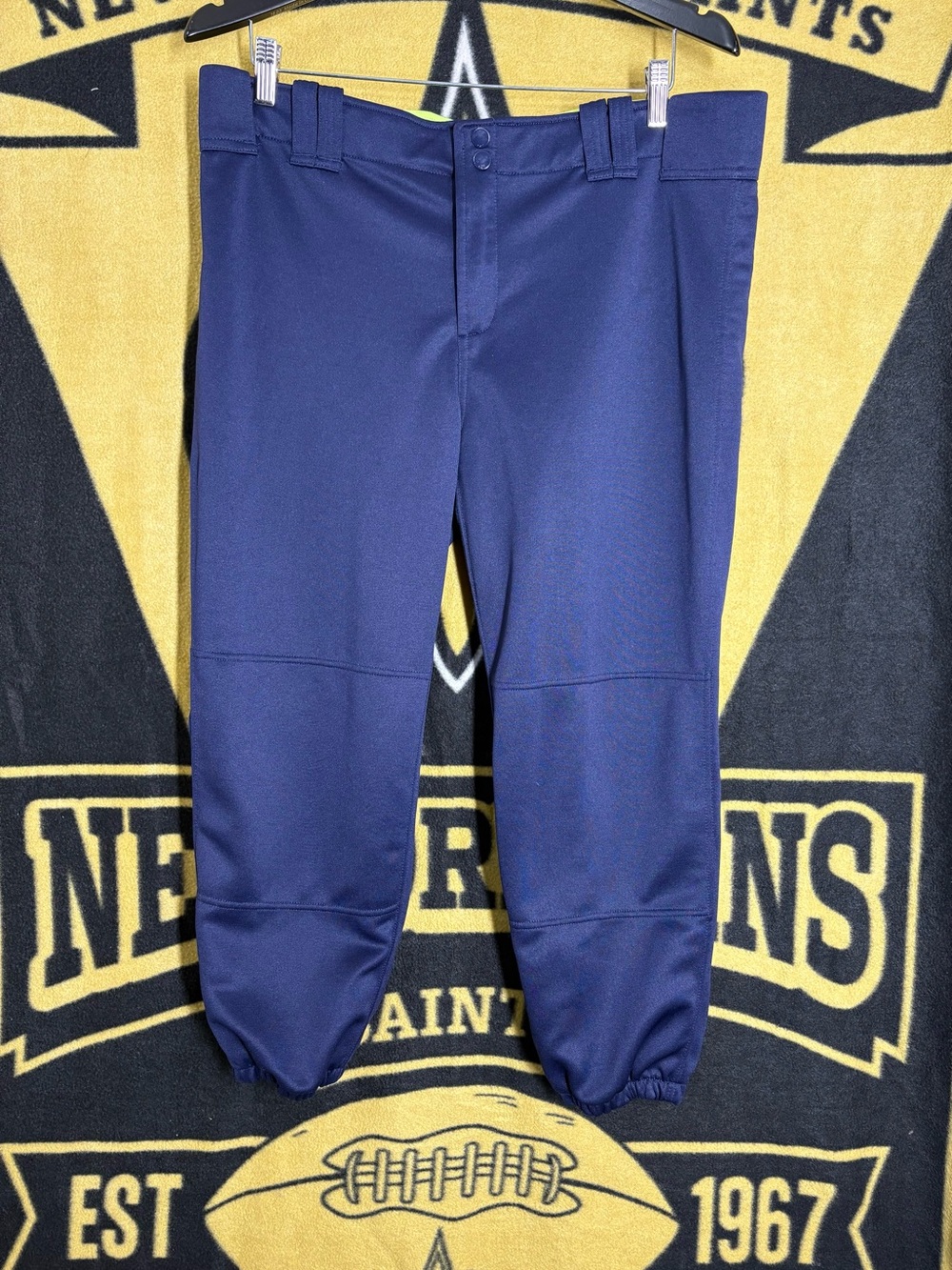 Mizuno•Performance•Women's•Fast Pitch Softball•XL•Navy Blue•Belted•Knicker•Pants